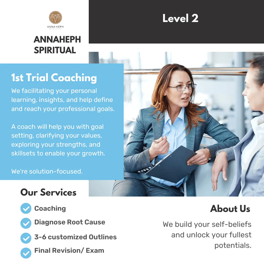 A3 First Trial Personal Coaching